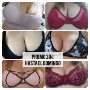 Promo sujetadores talla 105E